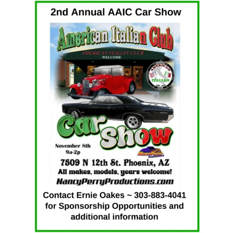 2nd Annual Italian American Car Show
